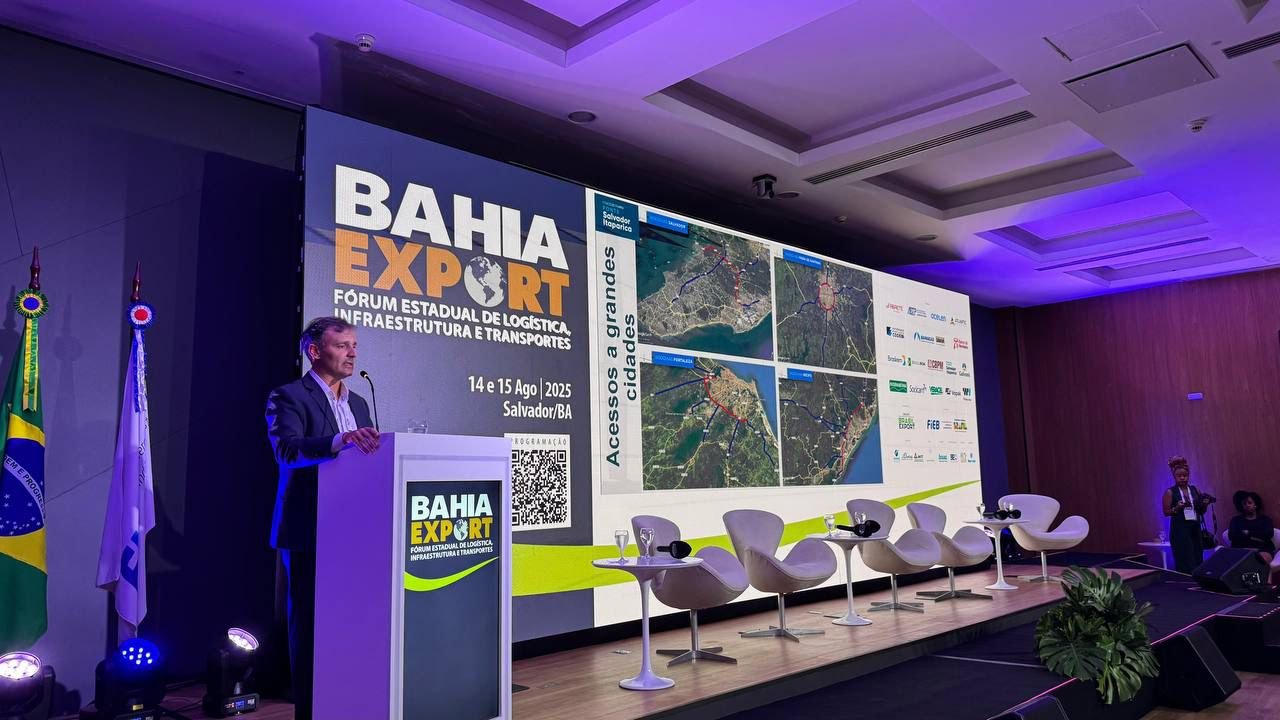 Imagem de Concessionária Ponte Salvador-Itaparica destaca perspectivas para infraestrutura de transporte e logística durante o Bahia Export