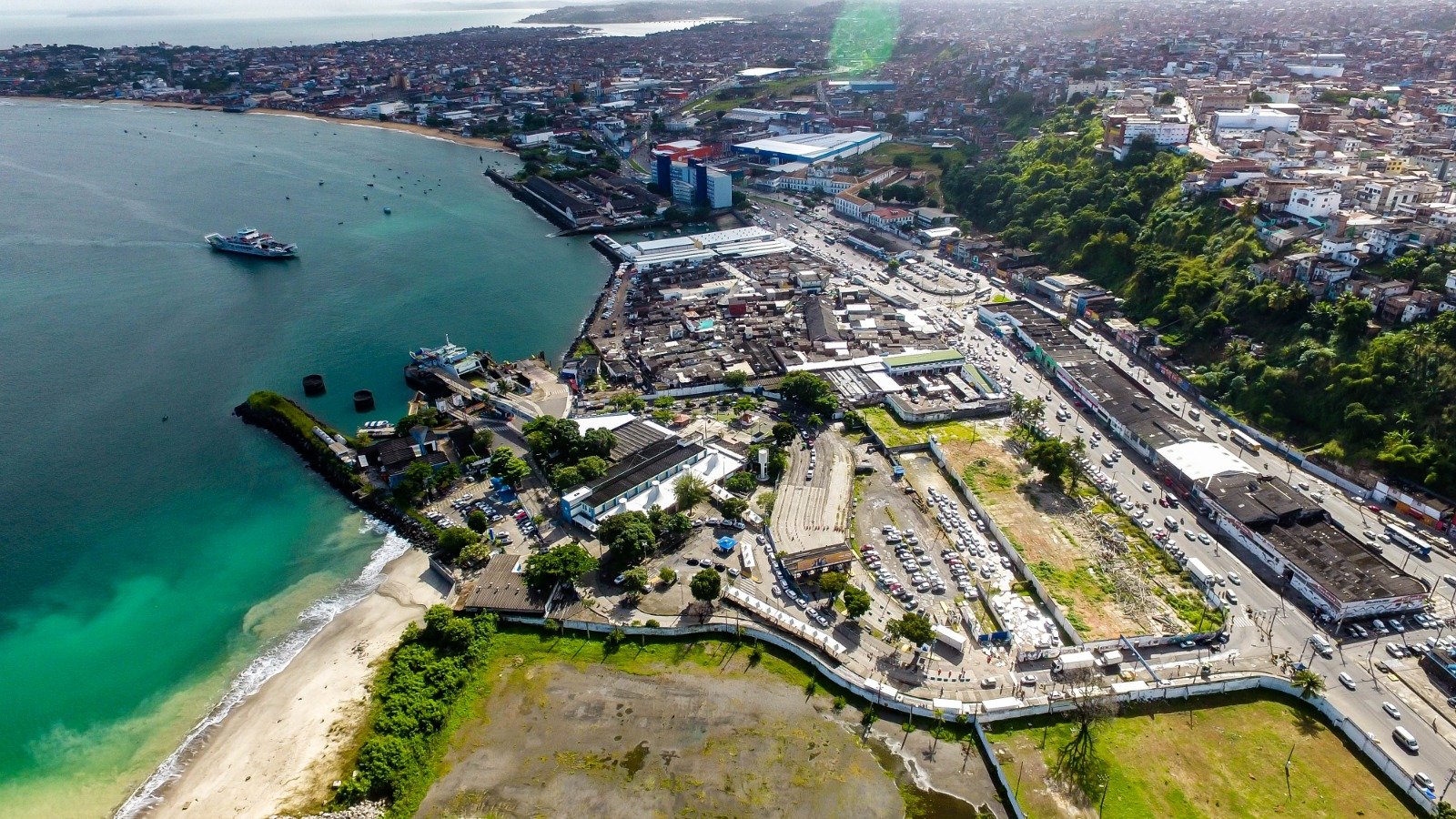 Imagem de Serviço do ferry-boat recebe obras para novo flutuante de atracação