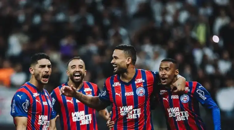 Imagem de Em jogo movimentado e com muitas ações do VAR, Bahia vence Corinthians na Neo Química Arena