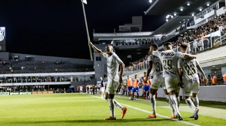 Imagem de Santos atropela o Bahia na Vila Belmiro