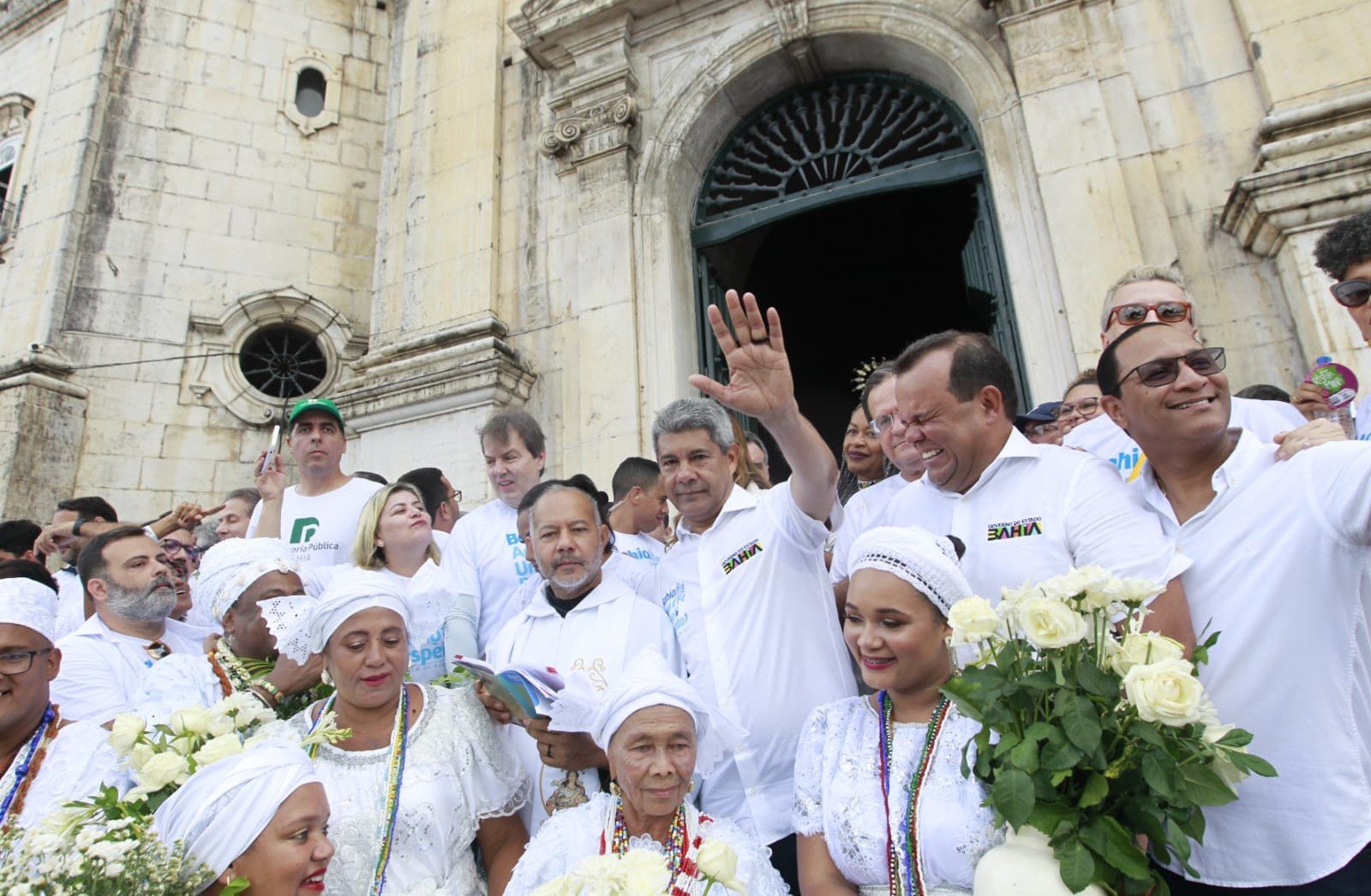 Imagem de Jerônimo Rodrigues faz sua primeira participação na Festa do Bonfim, como governador da Bahia