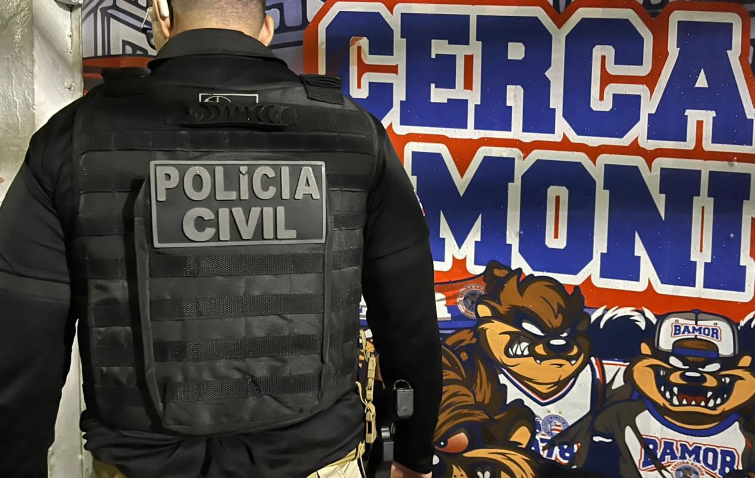 Imagem de Antes do BaVi, integrantes da Bamor viram alvo da PC por ataque a torcedor do Vitória