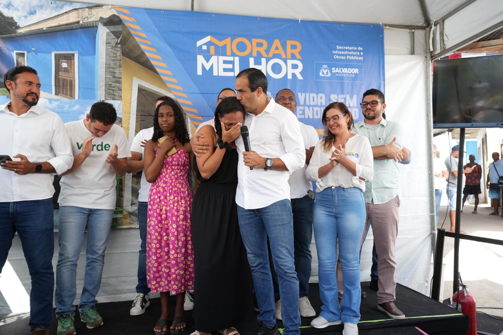 Imagem de Pituaçu recebe Morar Melhor pela segunda vez e alcança 300 casas reformadas pelo programa