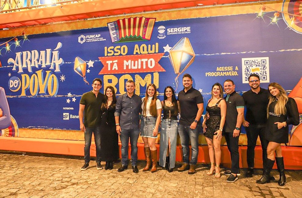 Imagem de Marcelinho Veiga estreita laços com governador de Sergipe e participa de festejos em Aracaju