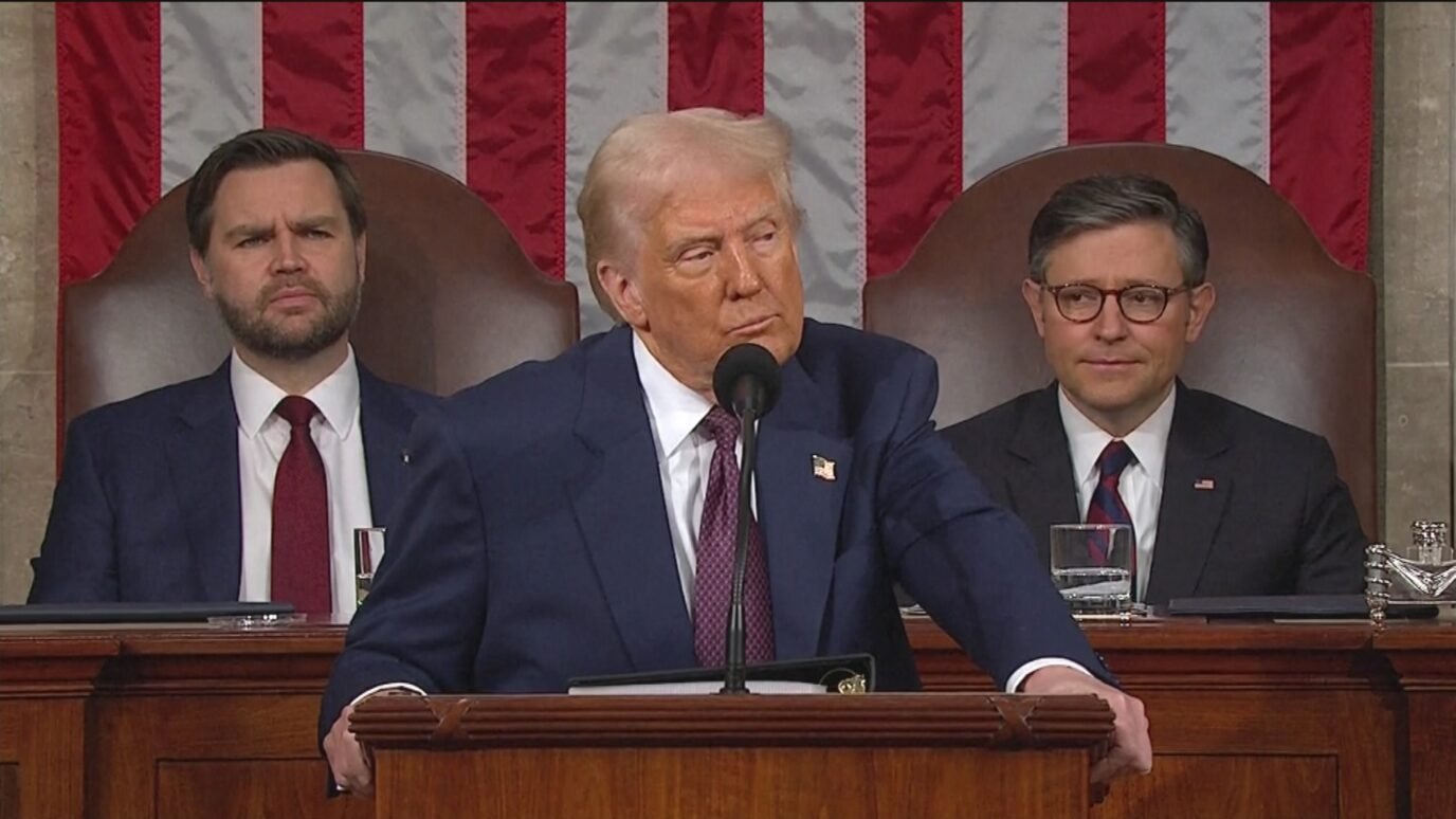 Imagem de Discurso de Trump recebe ampla aprovação do público, aponta pesquisa