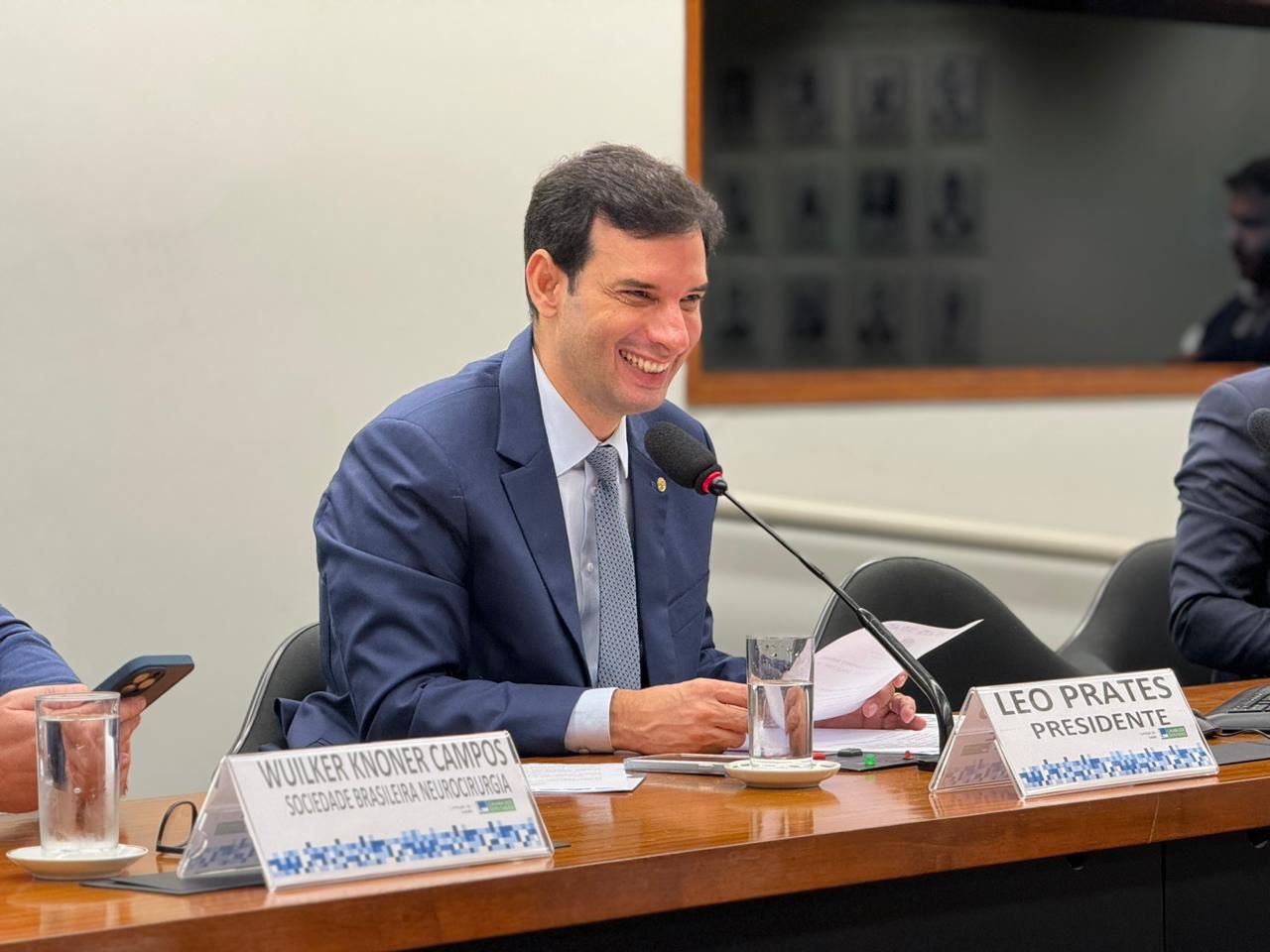 Imagem de Leo Prates é eleito 1º vice-presidente da Comissão Especial sobre Aplicativos na Câmara dos Deputados