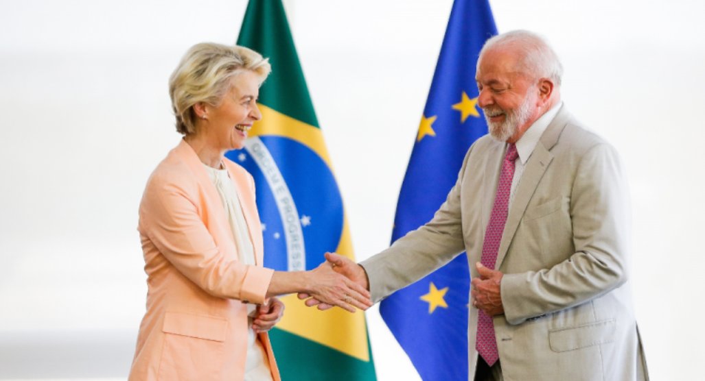 Imagem de Após Milei vencer eleição na Argentina, Lula tenta acelerar acordo entre União Europeia e Mercosul