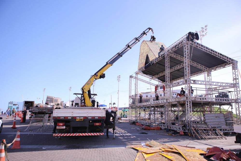 Imagem de Estruturas do Carnaval devem ser desmontadas até o próximo dia 14