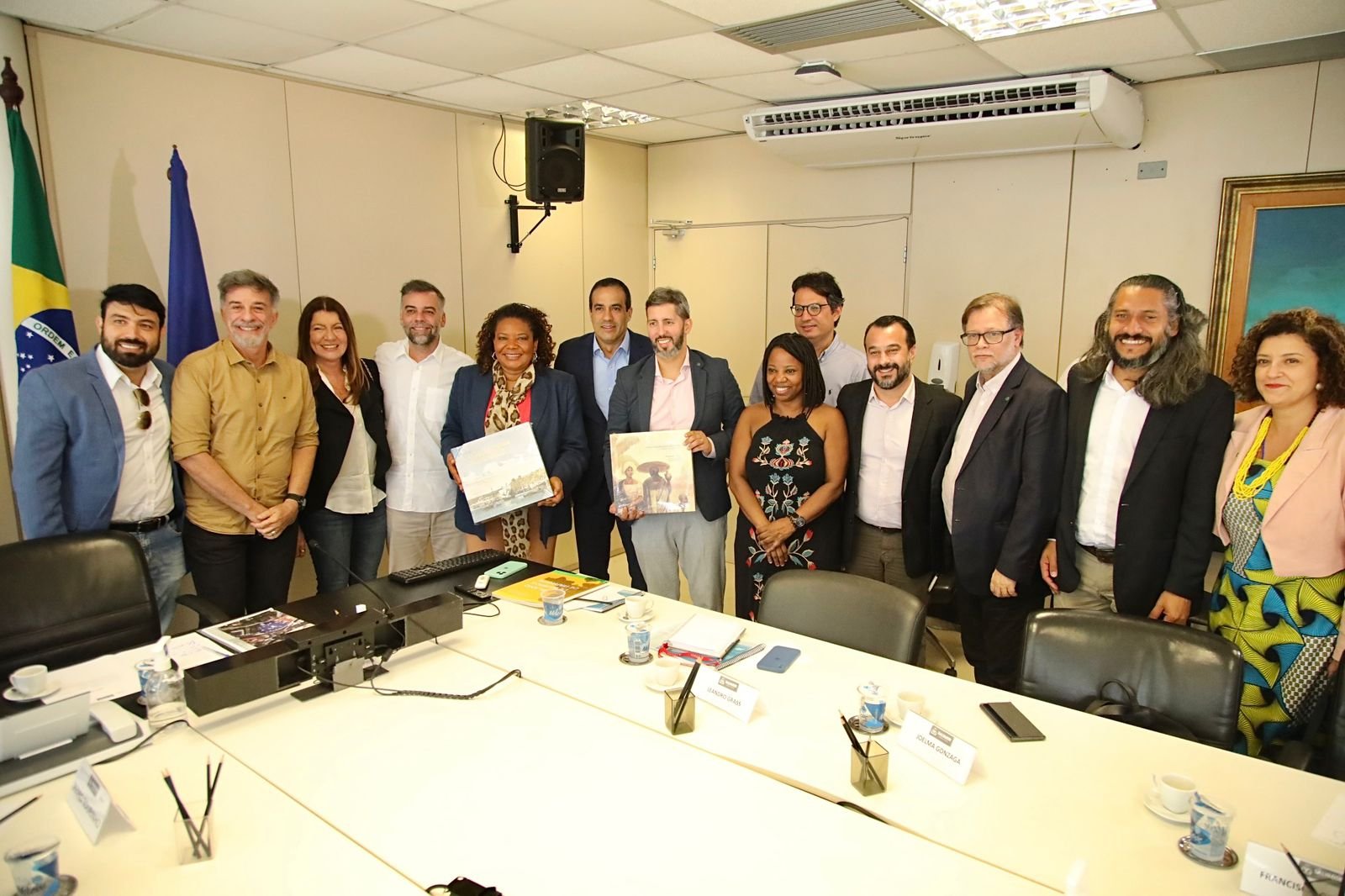 Imagem de Bruno Reis se reúne com Margareth Menezes e presidente do Iphan em busca de apoio para projetos no Centro Histórico