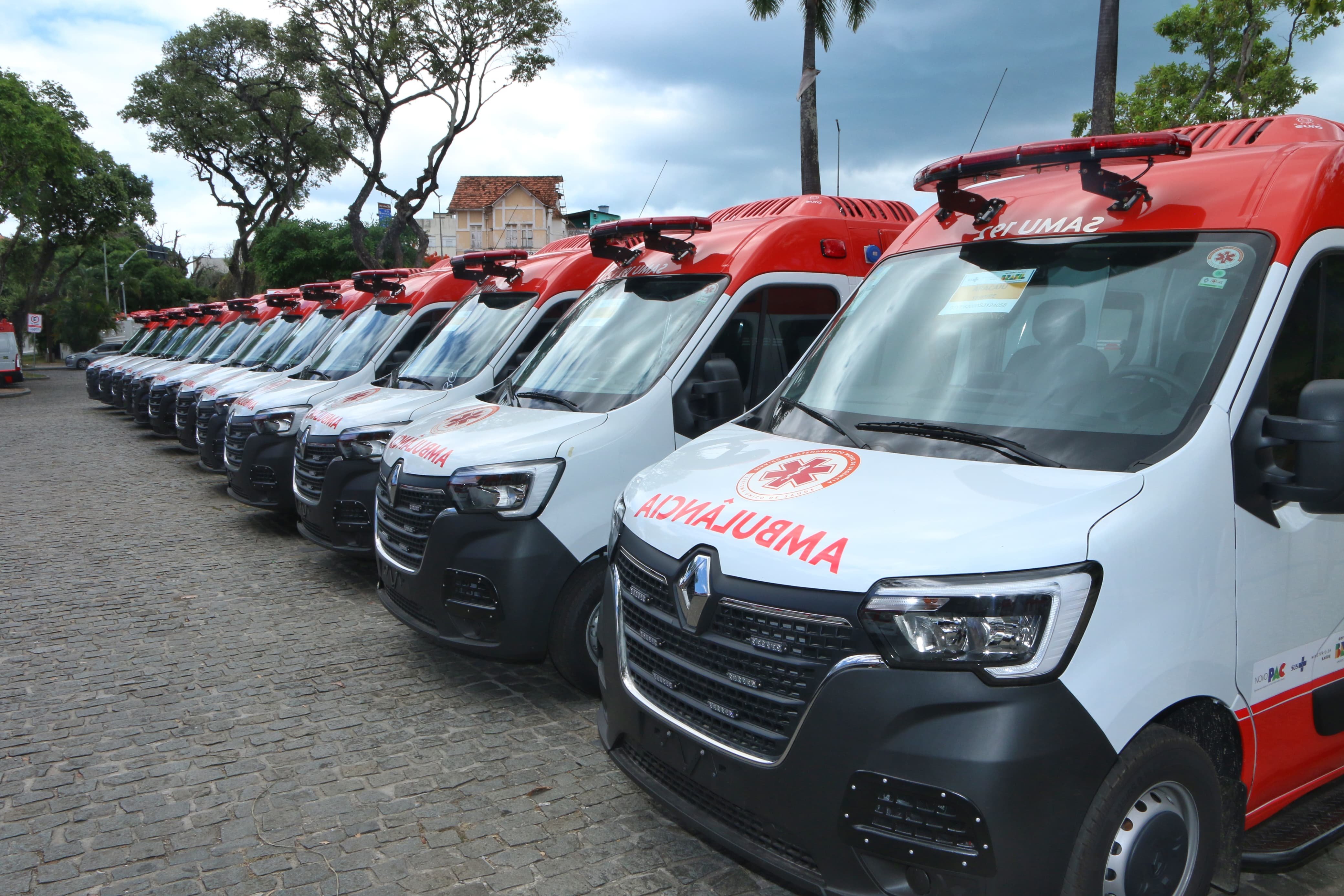 Imagem de Bahia recebe mais 80 ambulâncias do Samu para cobertura em 73 cidades