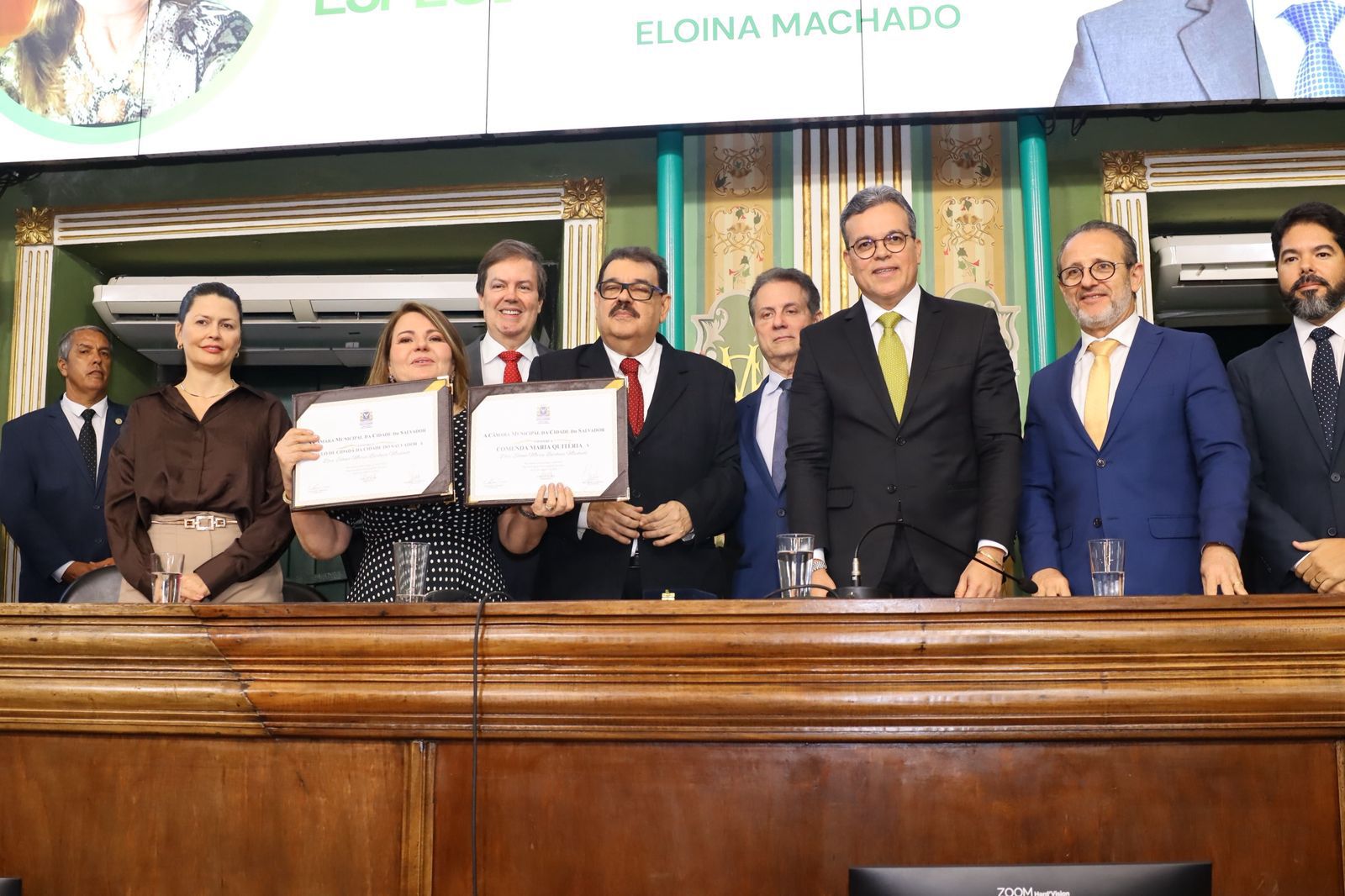 Imagem de Câmara de Salvador homenageia desembargadora Eloina Maria Barbosa Machado com Comenda Maria Quitéria e Título de Cidadã Soteropolitana