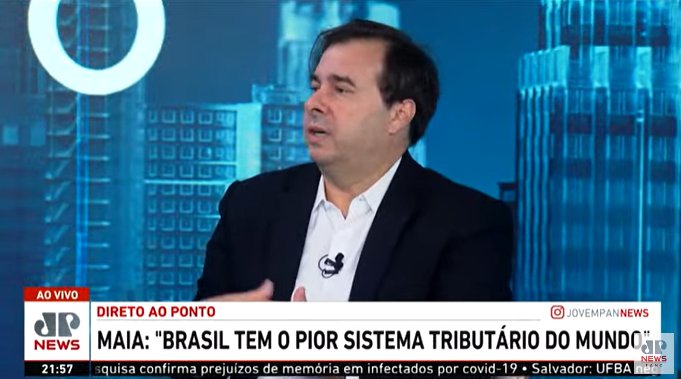 Imagem de Rodrigo Maia critica taxa de juros e vê reforma tributária como o ‘Plano Real de nossos tempos’