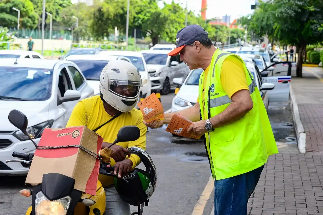 Imagem de Prefeitura lança campanha de conscientização para motociclistas; 76% dos acidentes em 2025 envolveram motos