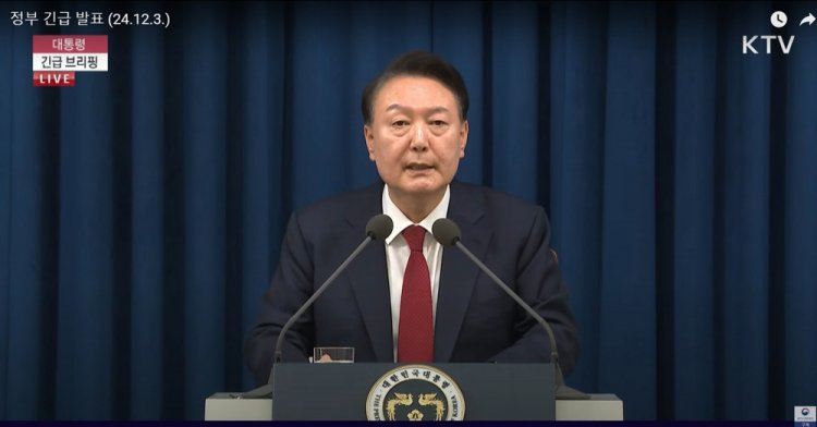 Imagem de Presidente da Coreia do Sul sofre impeachment após decretar lei marcial