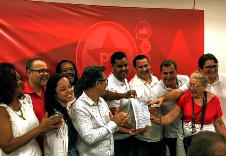 Imagem de Ato de inscrição da candidatura de Tássio Brito a presidente do PT reúne maioria das correntes e lideranças políticas