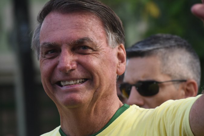 Imagem de Bolsonaro reencontra apoiadores no interior de São Paulo