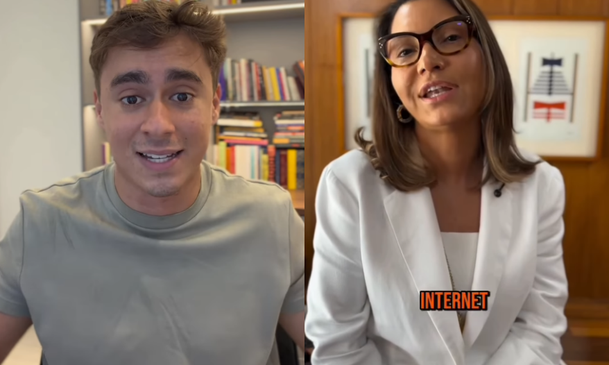Imagem de Nikolas Ferreira rebate Janja e questiona dados sobre feminicídio no Brasil