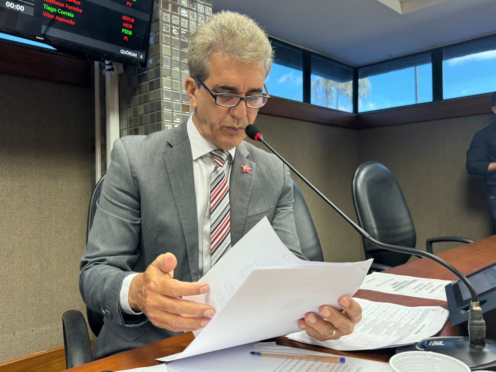 Imagem de “Foi um dia muito produtivo da comissão”, diz Robinson Almeida após CCJ apreciar 15 projetos de lei