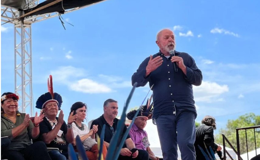 Imagem de Em discurso, Lula vê lado bom na escravidão