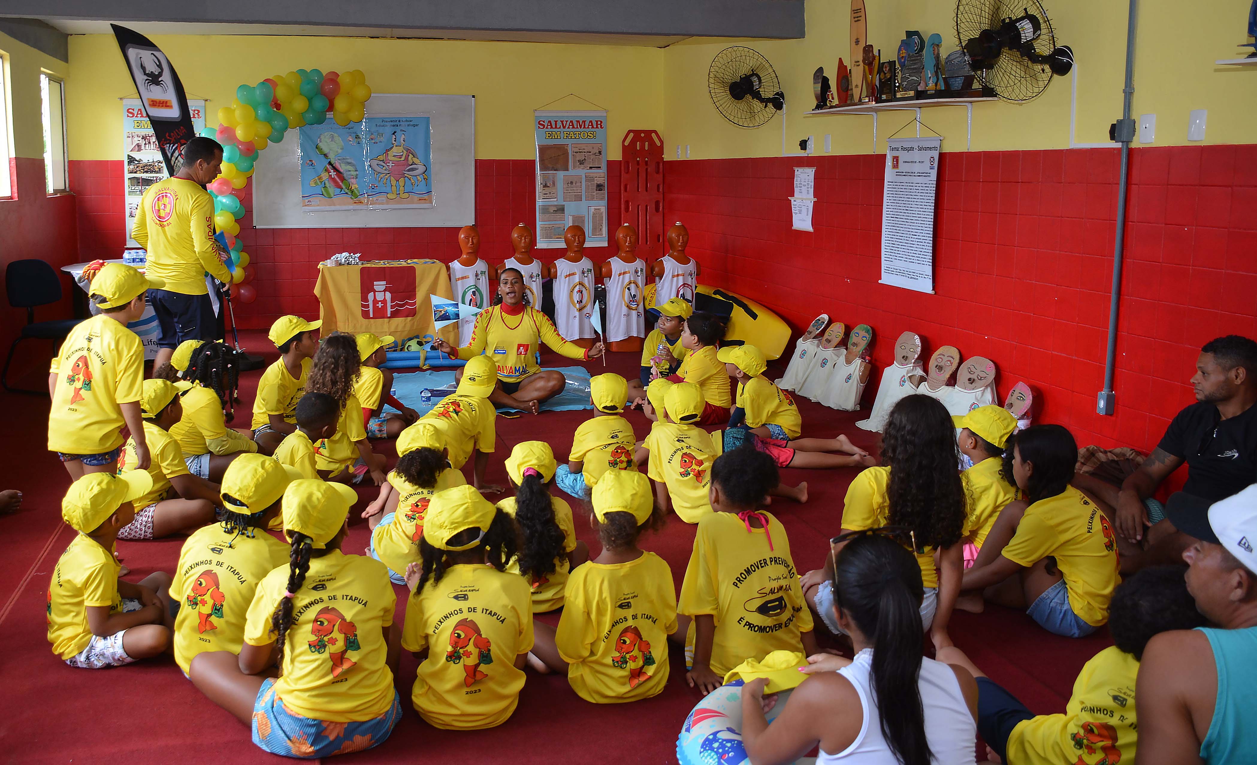 Imagem de Salvamar promove encontros sobre prevenção nas praias para crianças e adolescentes