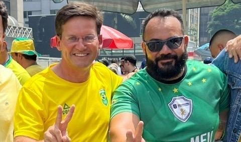 Imagem de 'O maior ato de rua que este país já viu', diz Leandro de Jesus na Avenida Paulista