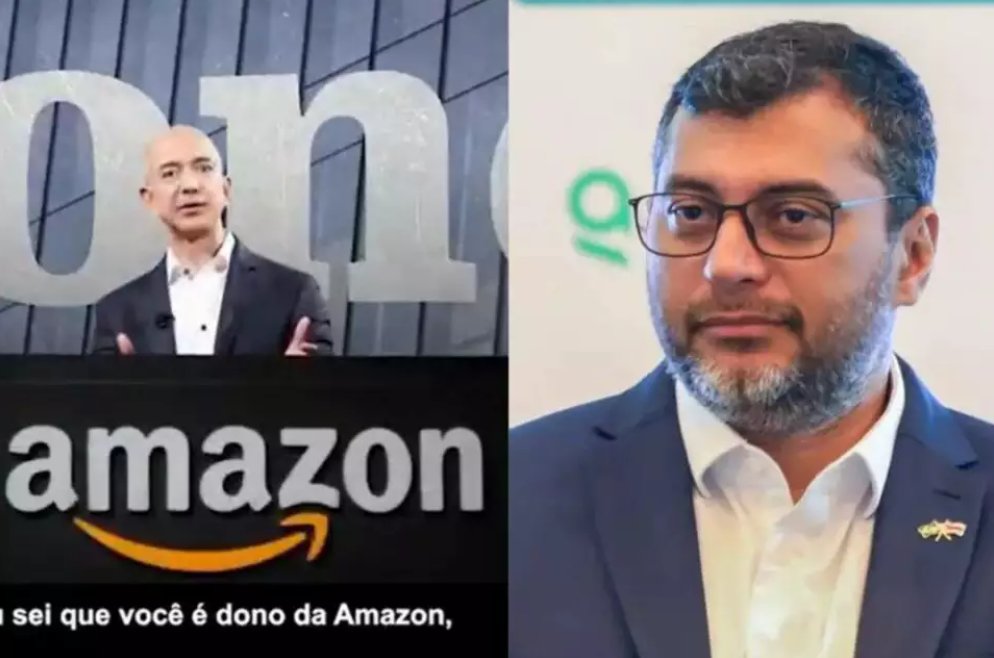 Imagem de Governador cobra Bezos por marca Amazon não investir na Amazônia