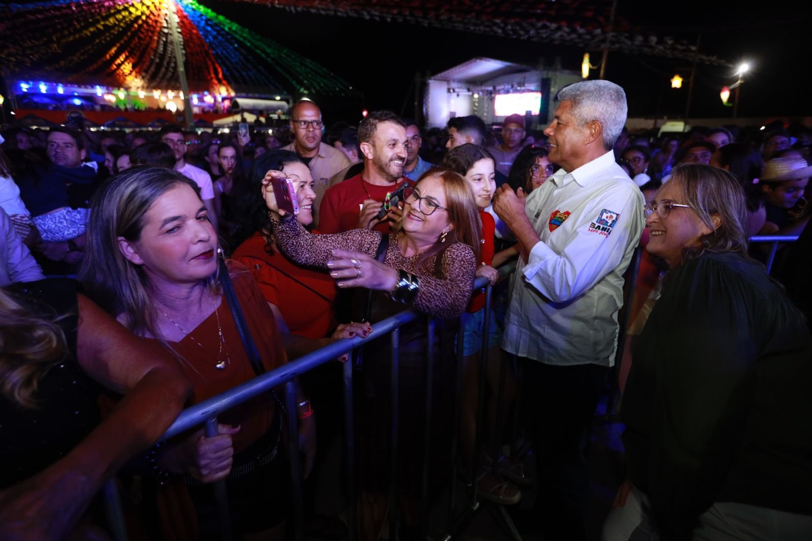 Imagem de Jerônimo Rodrigues acompanha o São João de Livramento de Nossa Senhora e destaca força cultural da festa
