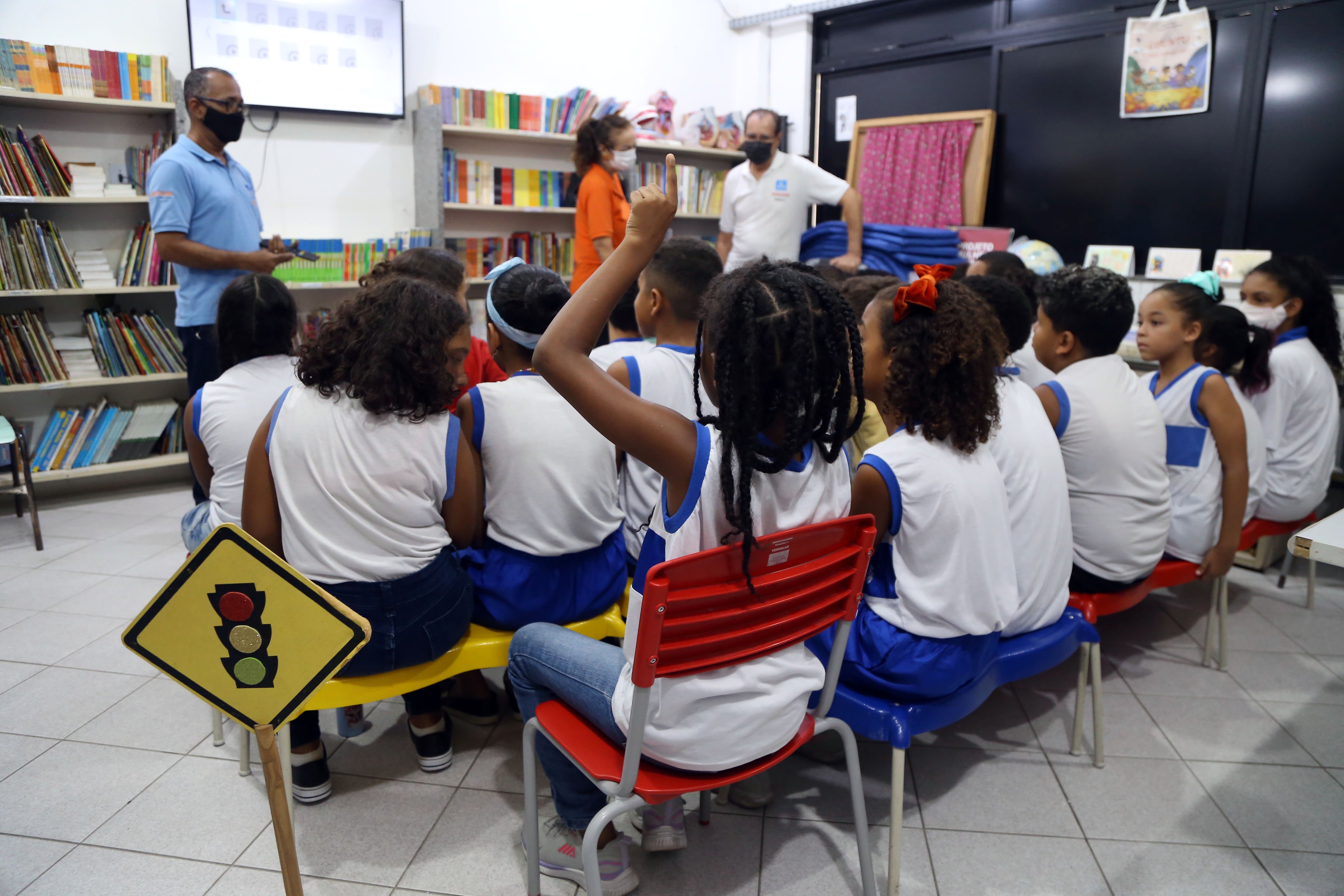 Imagem de Projeto da Transalvador leva educação no trânsito a alunos da rede municipal
