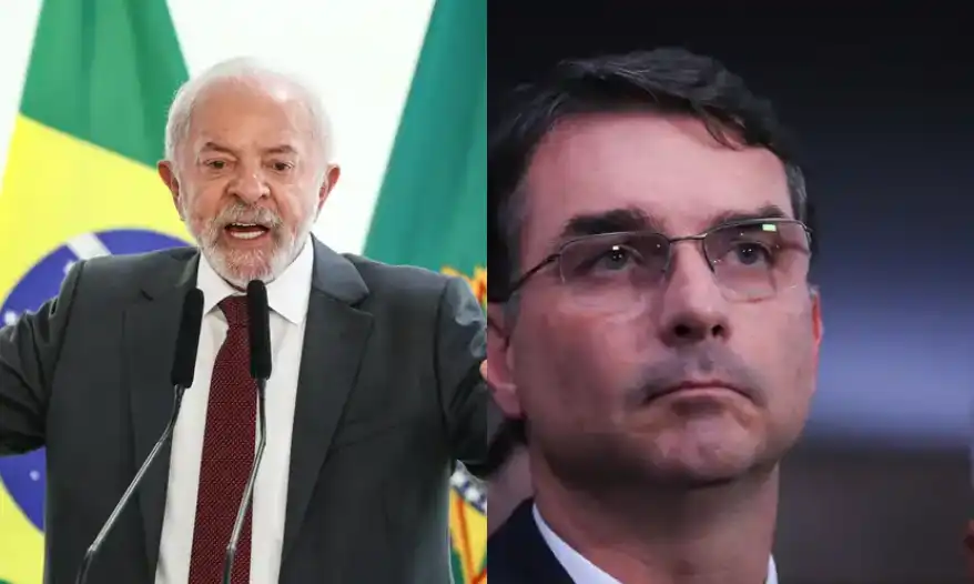 Imagem de Genial/Quaest: Lula lidera no 1º turno, mas Flávio Bolsonaro vence no 2º com 42% a 40%