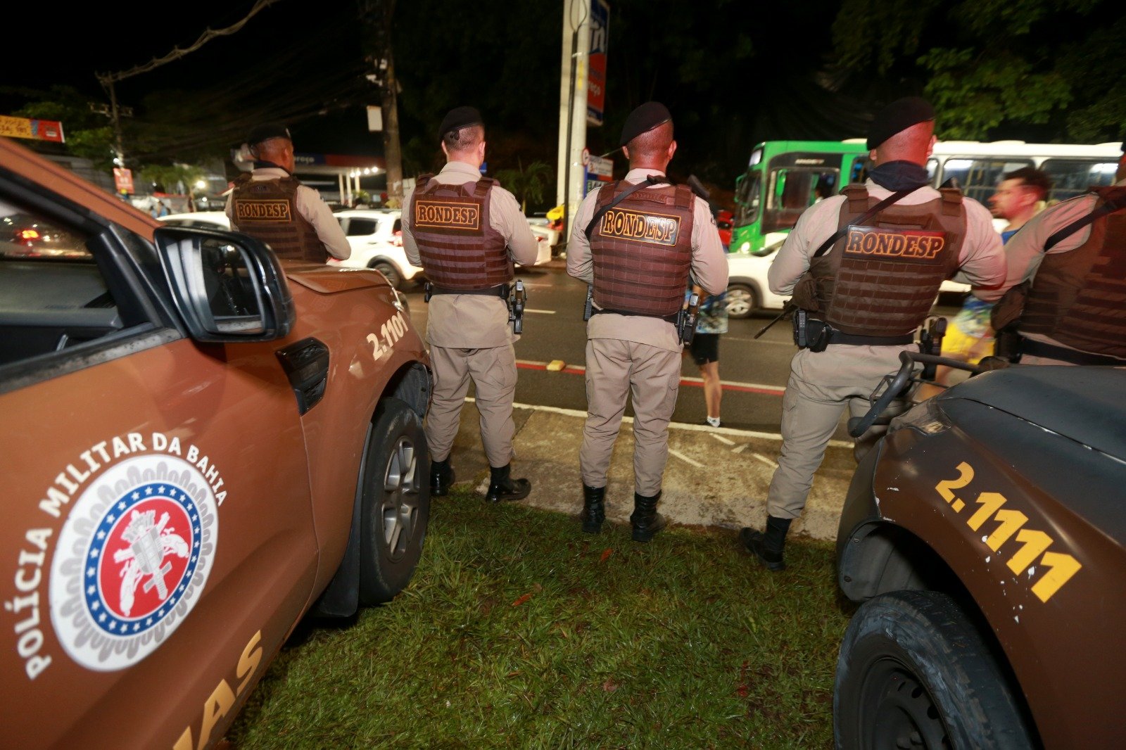 Imagem de PM reforça policiamento em pontos de ônibus nas proximidades dos circuitos