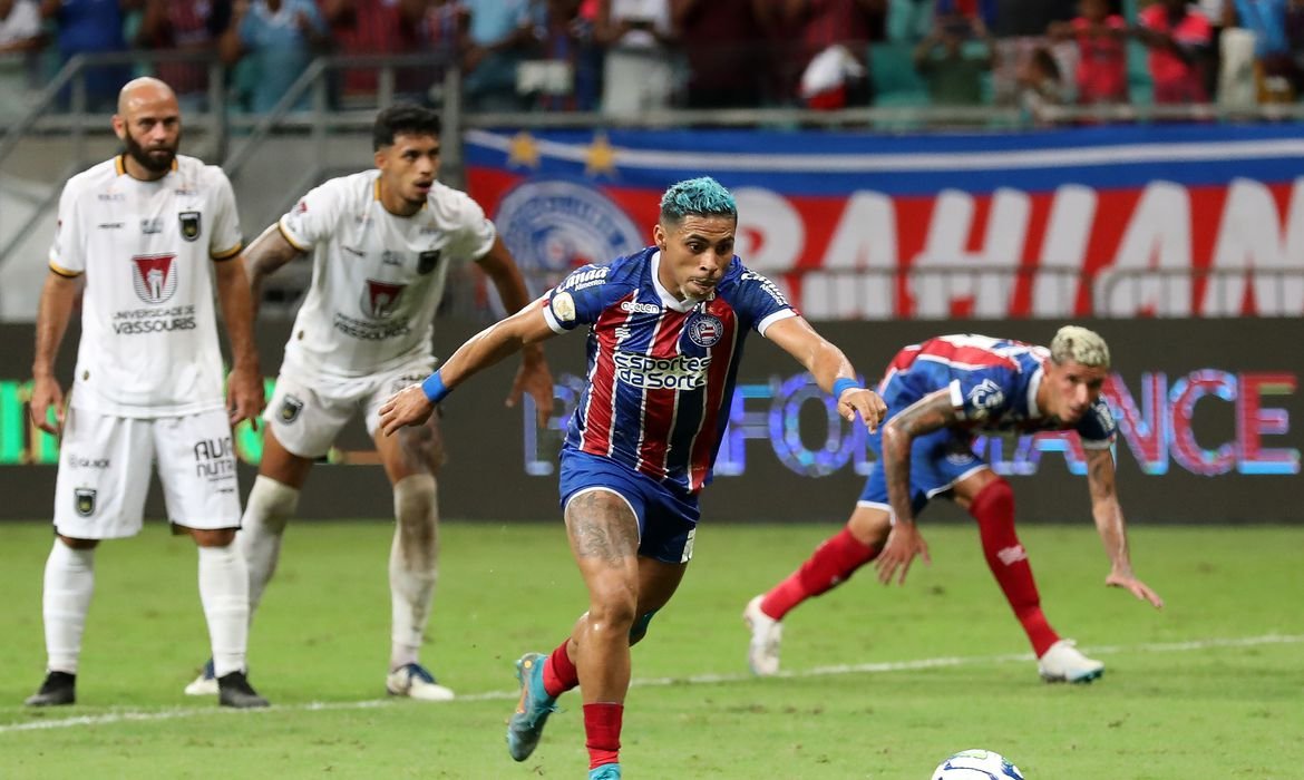 Imagem de Esportes Copa do Brasil: Bahia confirma vaga nas oitavas com goleada