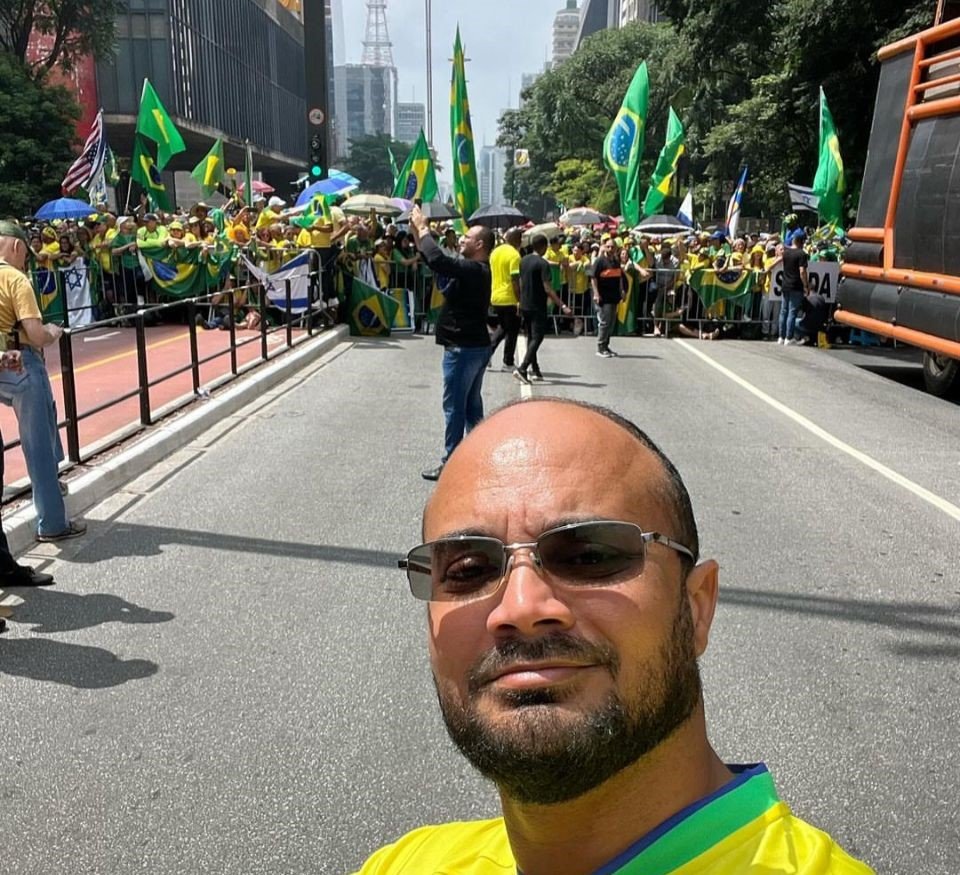 Imagem de Capitão Alden participa de ato pró-Bolsonaro em São Paulo 