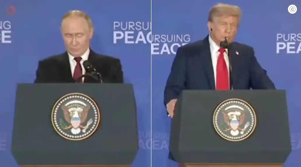 Imagem de Trump e Putin descrevem negociações no Alasca como ‘construtivas’ e ‘mutuamente respeitosas’