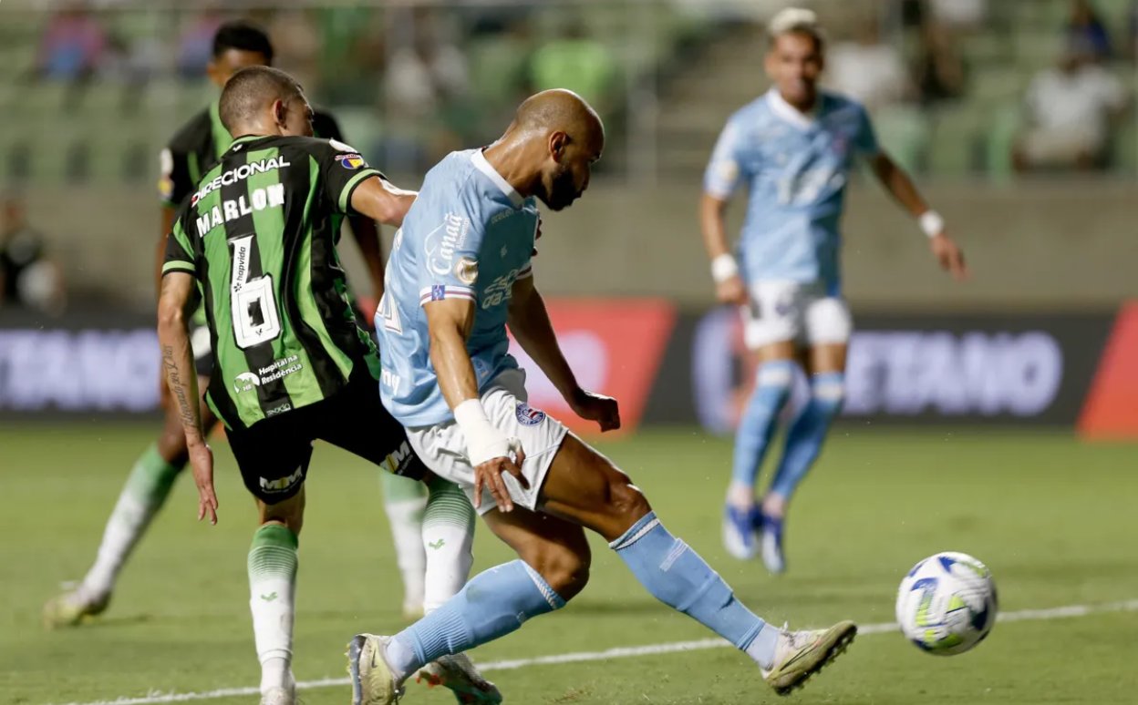 Imagem de Bahia perde para o América-MG e pode ser rebaixado na próxima rodada