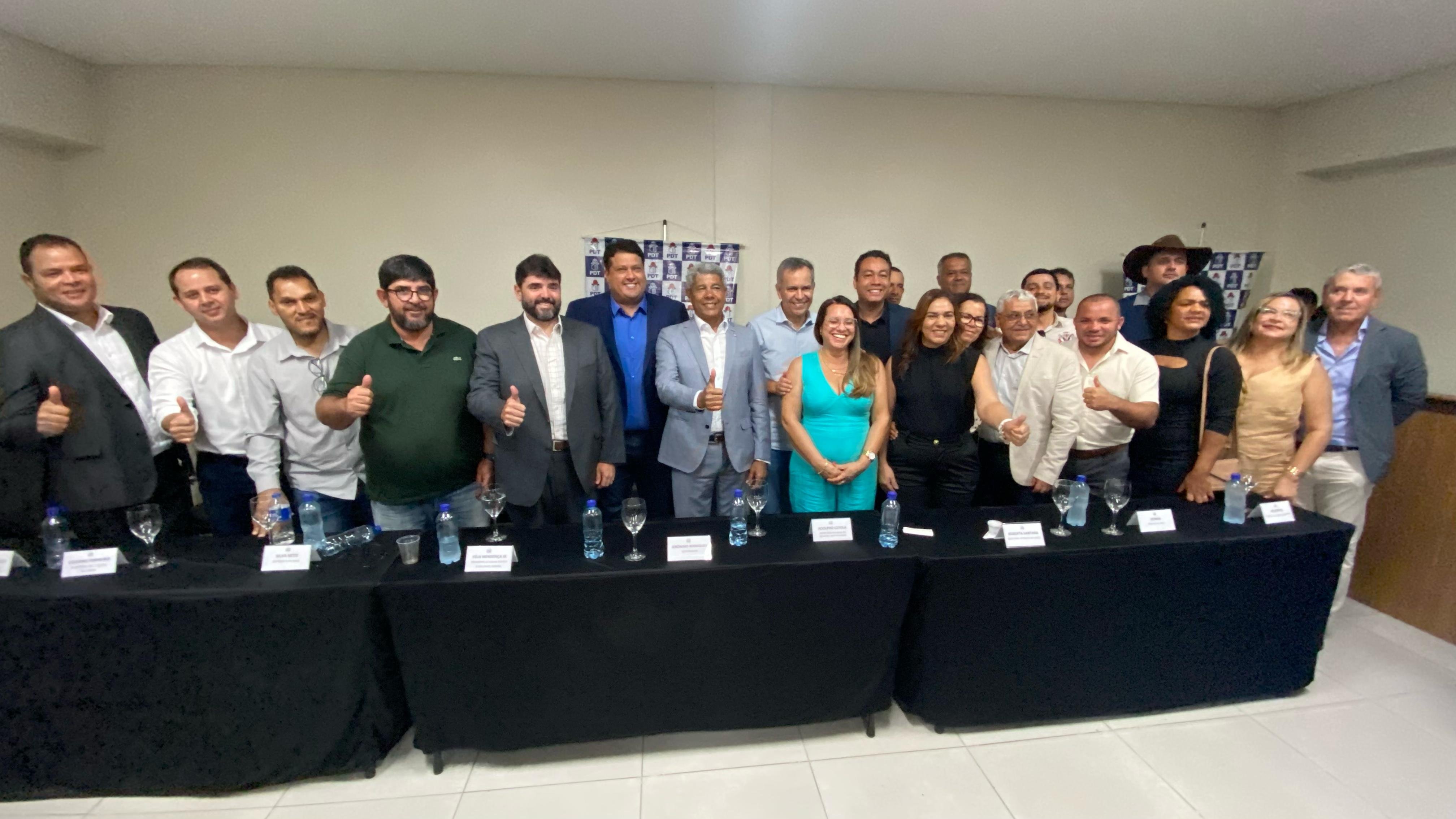 Imagem de PDT adere à base do governador Jerônimo Rodrigues