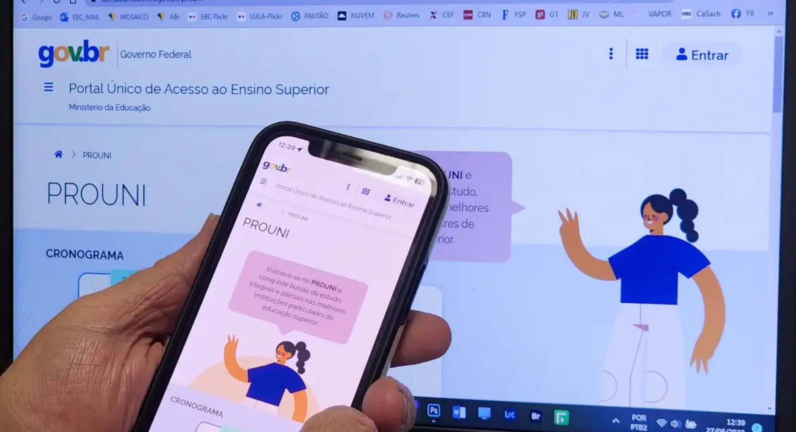 Imagem de Prazo para inscrições no Prouni é prorrogado até sexta-feira