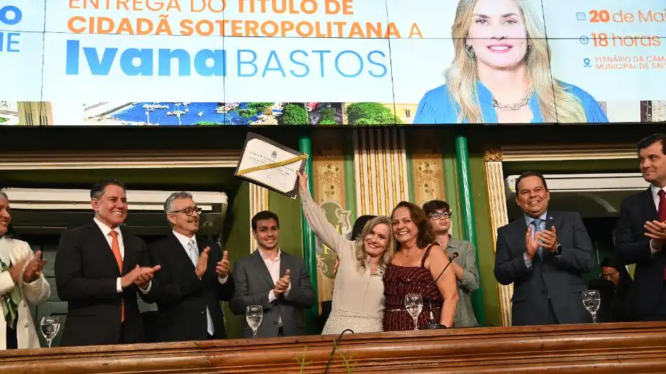 Imagem de Ivana Bastos recebe título de cidadã soteropolitana em sessão solene na ALBA
