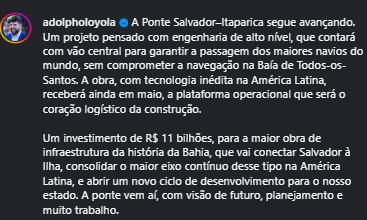 Divulgação: Redes sociais