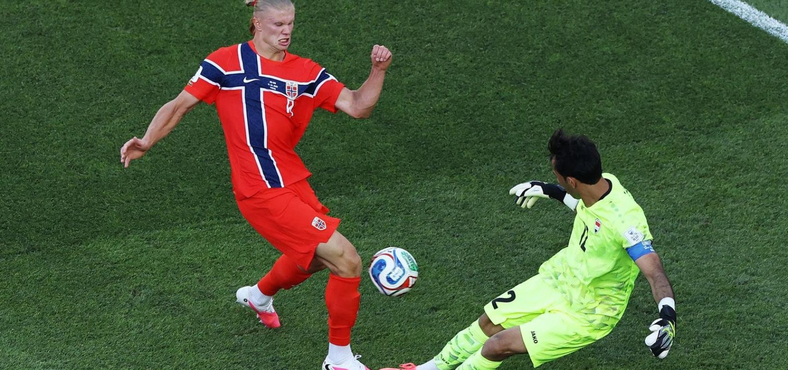 Imagem de Haaland brilha, marca dois gols e Noruega goleia o Iraque na estreia da Copa do Mundo de 2026