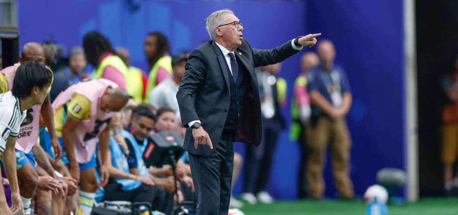 Imagem de Ancelotti destaca paciência do Brasil após virada sobre o Japão na Copa do Mundo