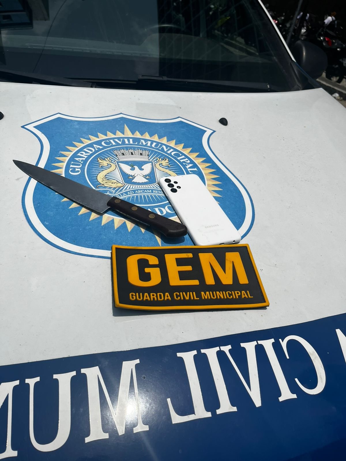 Imagem de Grupamento Especial de Motociclistas da GCM realiza prisão em flagrante após roubo no Comércio