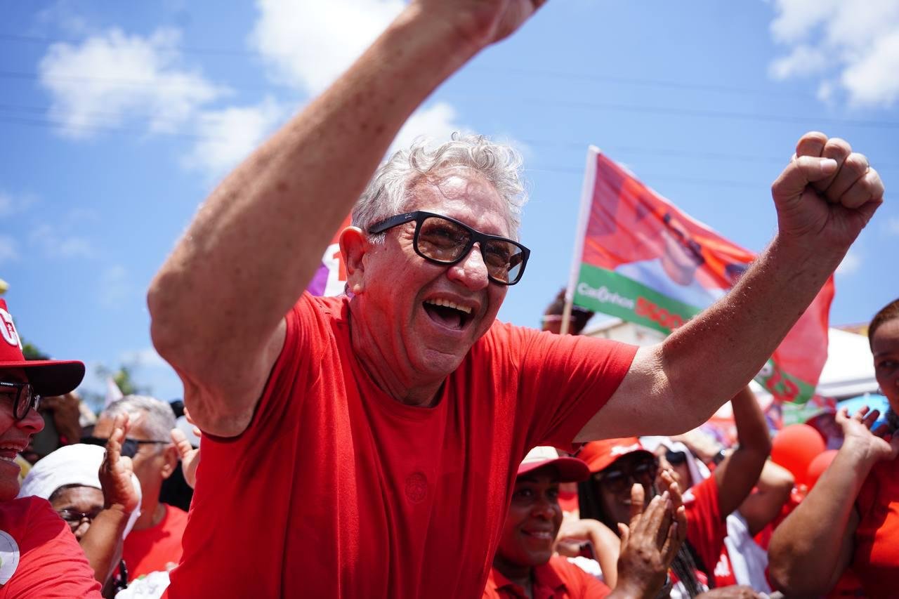 Imagem de Paraná Pesquisa/Bahia Notícias indica vitória de Caetano no primeiro turno em Camaçari