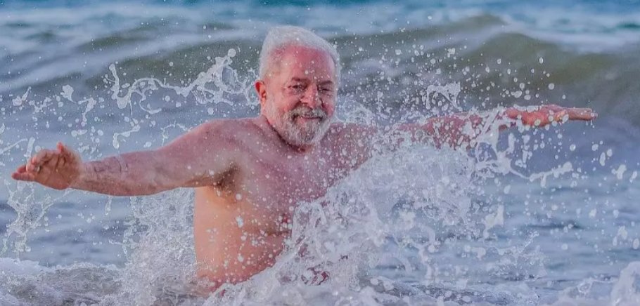 Imagem de Lula vai passar o feriado na praia 