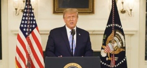 Imagem de A volta de Trump no Instagram e no Facebook