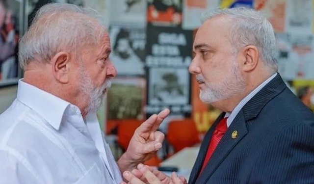 Imagem de Lula e Prates divergem sobre planos da Petrobras: ‘A cabeça dele é muito fértil’