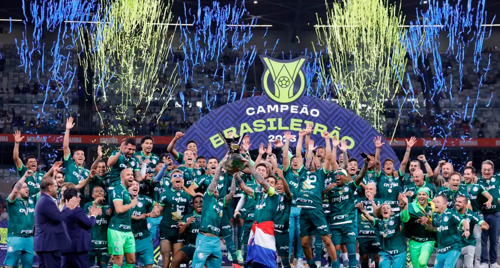 Imagem de Palmeiras conquista o 12º Campeonato Brasileiro de sua história