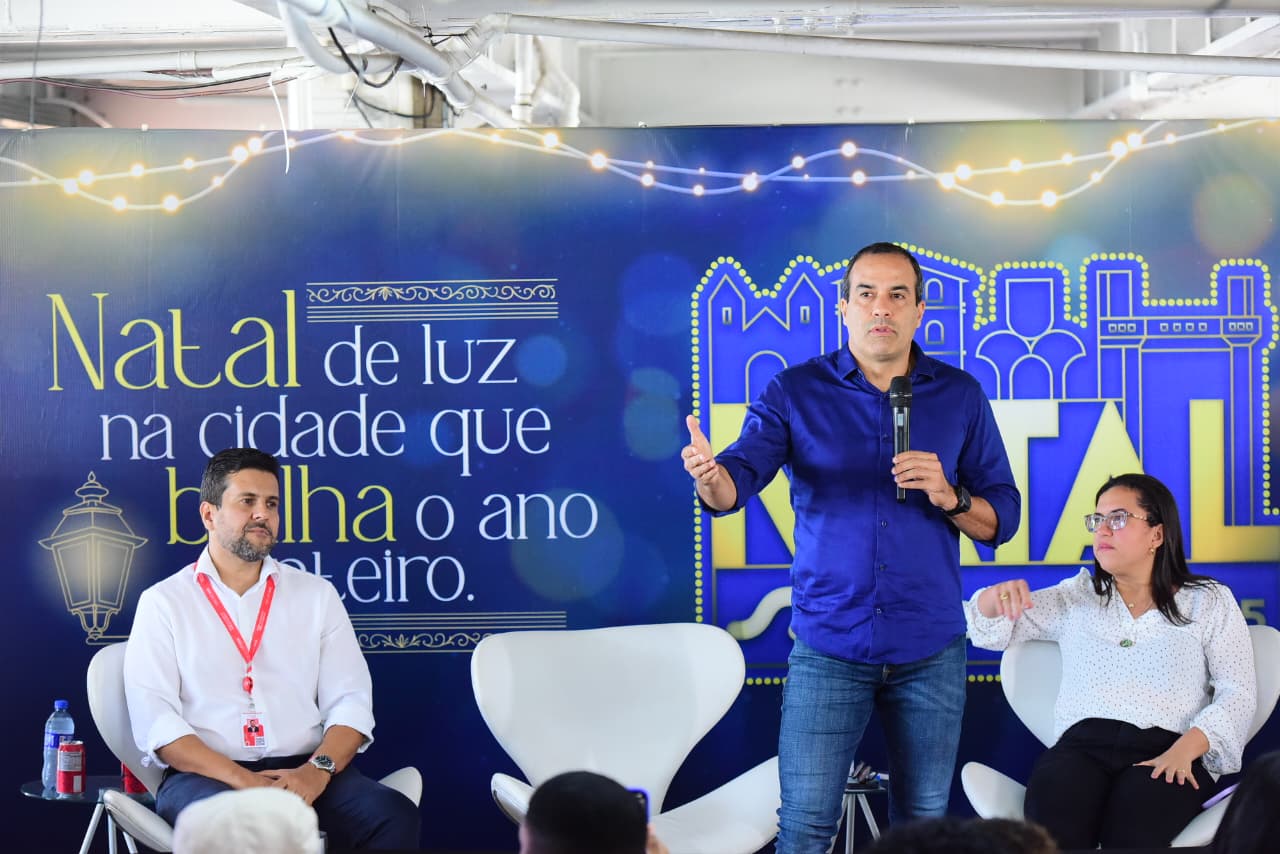 Imagem de Natal Salvador 2025 terá corredor de luz inédito e decoração ampliada no Centro Histórico a partir de 5 de dezembro