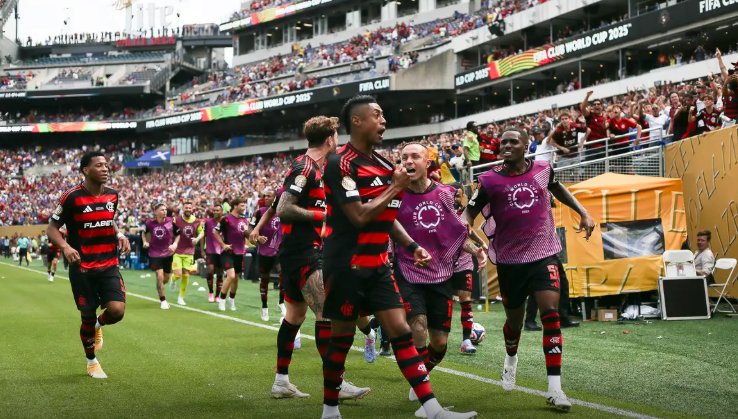 Imagem de Flamengo vira sobre o Chelsea pela Copa do Mundo de Clubes da Fifa