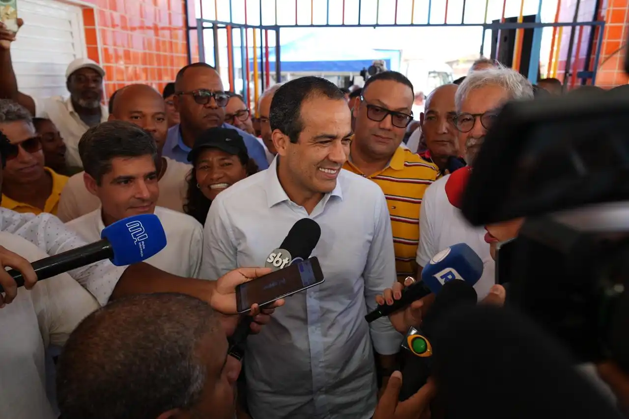 Imagem de Bruno minimiza rumores sobre Elmar: 'Tenho certeza que estaremos juntos para libertar a Bahia das mãos do PT