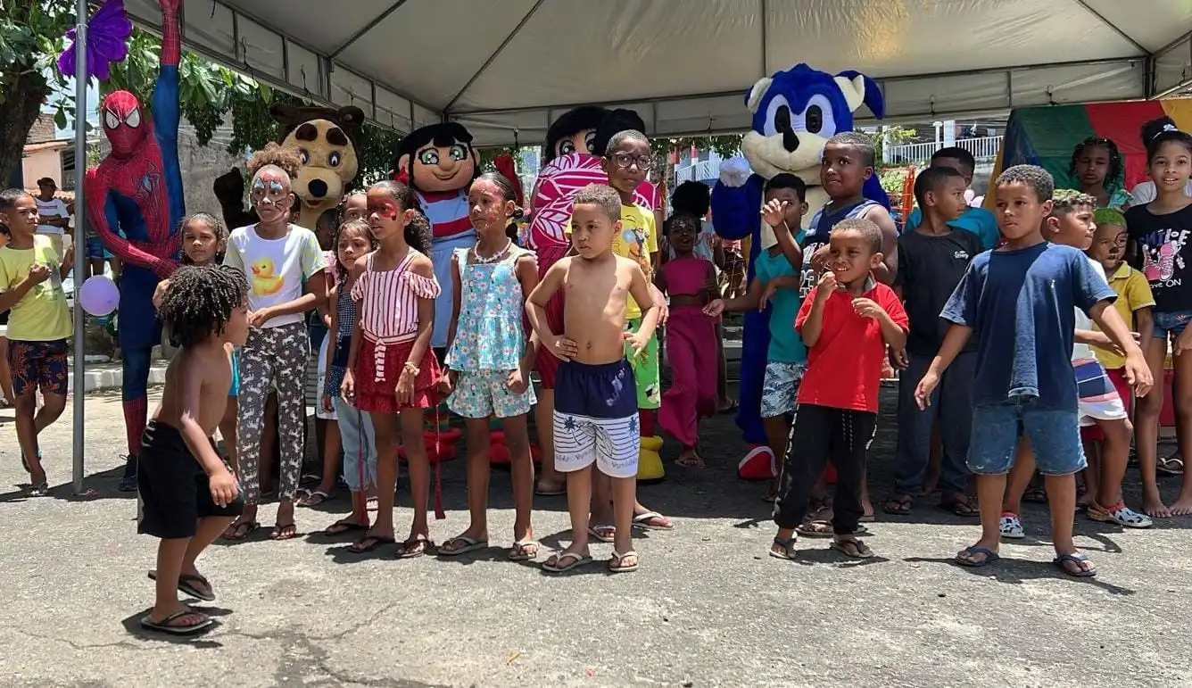 Imagem de Projeto Criança feliz leva alegria e ação social para moradores do subúrbio de Salvador 